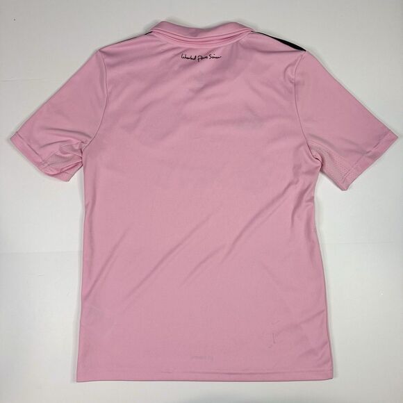 Adidas Inter Miami CF 2022/23 Home Match Jersey Pink Youth Size L H47819 - Picture 2 of 8